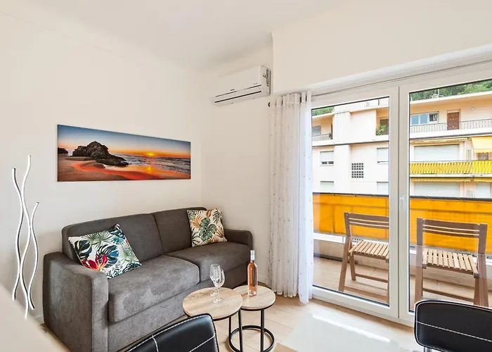 Castel - Agreable Deux Pieces - Centre Apartamento Menton